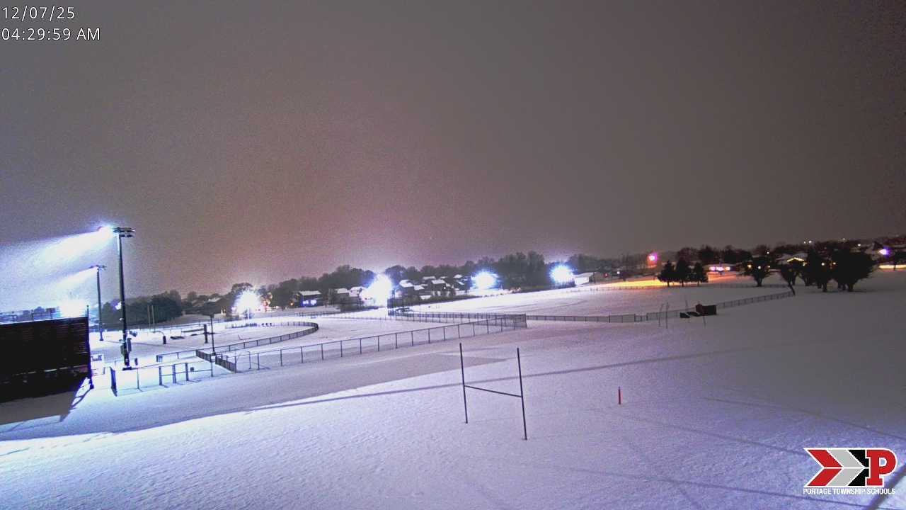 Thumbnail for current weather camera view from Portage Township Schools in Portage, Indiana