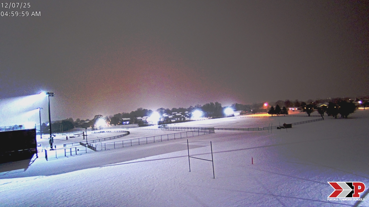 Thumbnail for current weather camera view from Portage Township Schools in Portage, Indiana