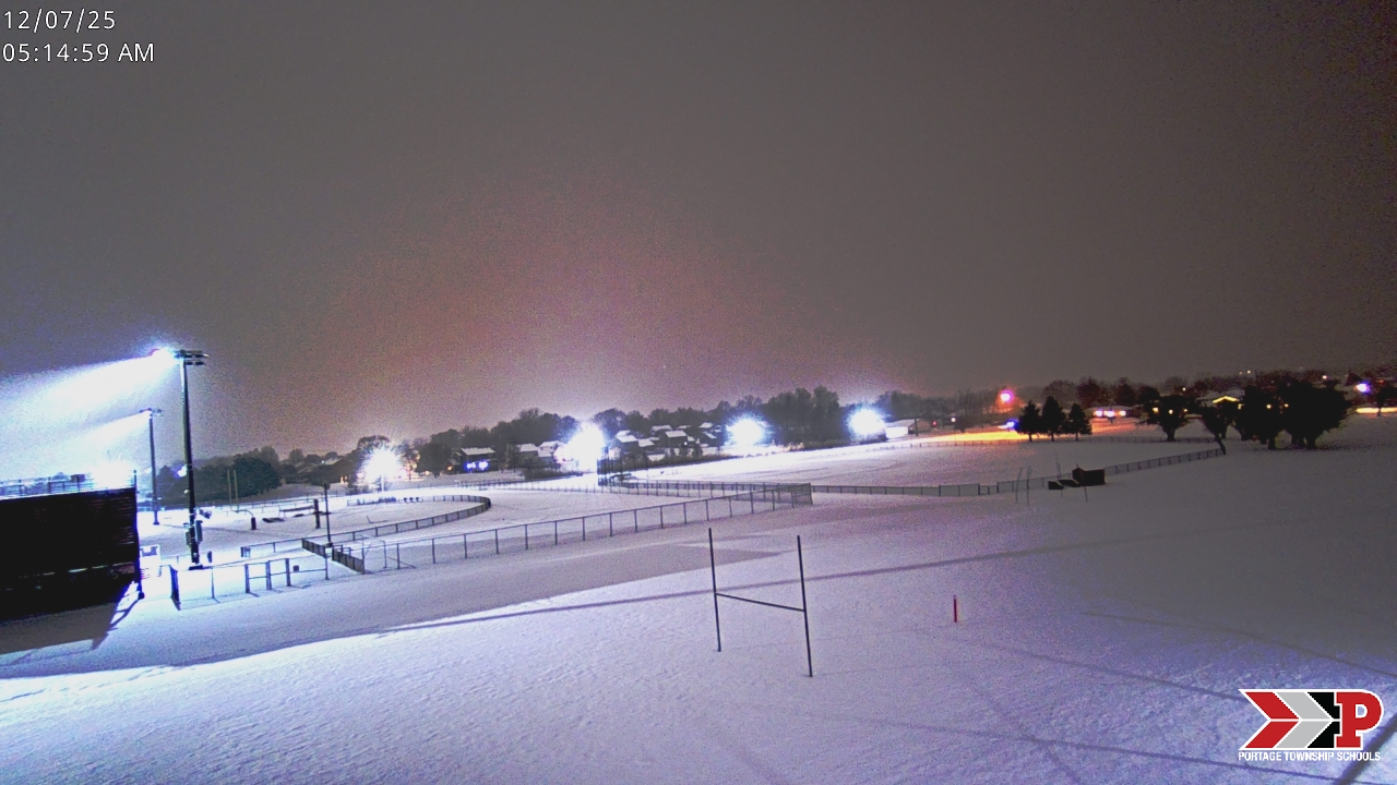 Thumbnail for current weather camera view from Portage Township Schools in Portage, Indiana