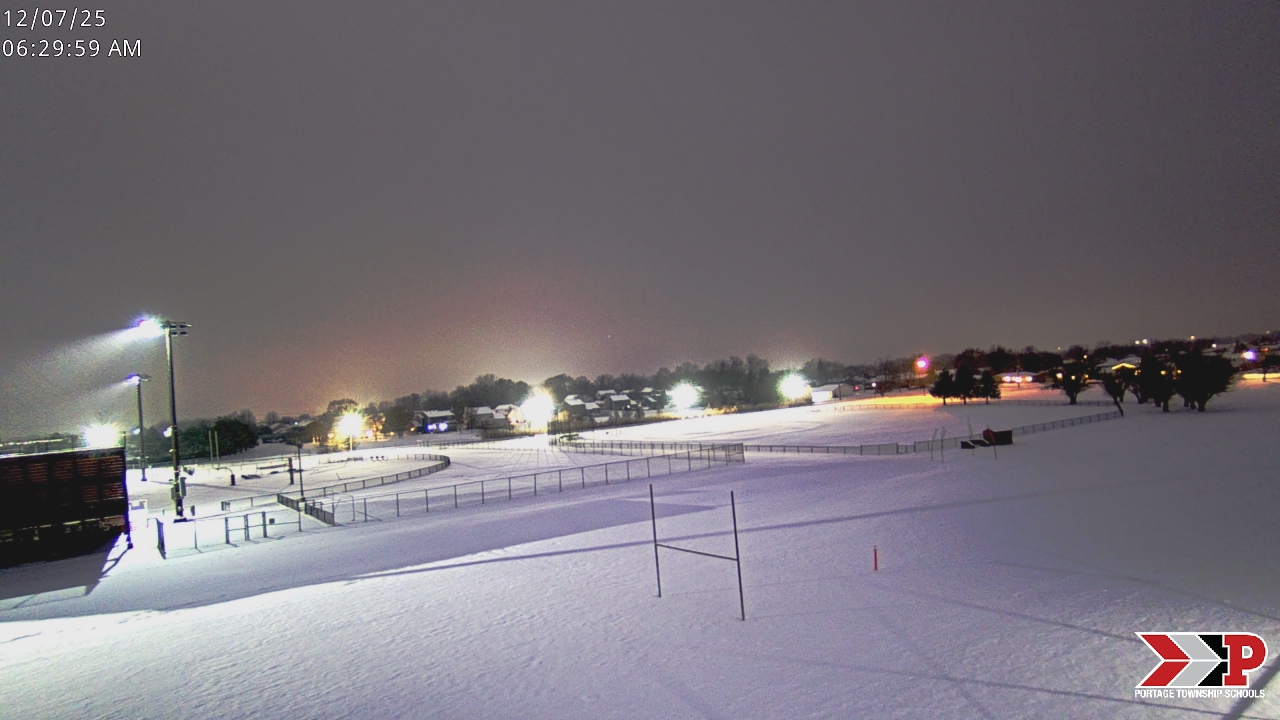 Thumbnail for current weather camera view from Portage Township Schools in Portage, Indiana