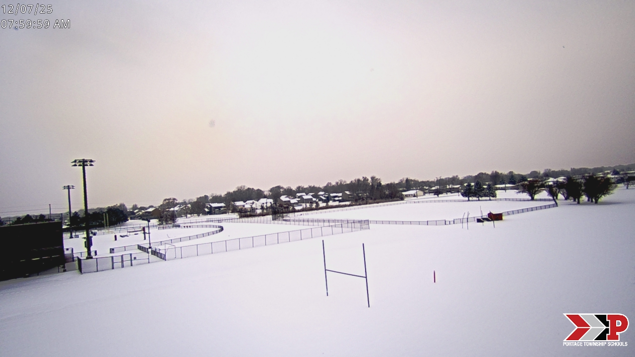 Thumbnail for current weather camera view from Portage Township Schools in Portage, Indiana