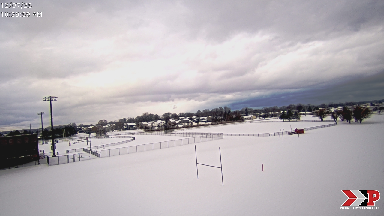 Thumbnail for current weather camera view from Portage Township Schools in Portage, Indiana