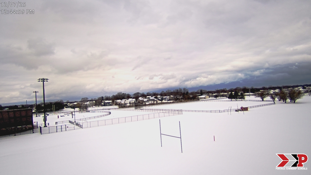 Thumbnail for current weather camera view from Portage Township Schools in Portage, Indiana