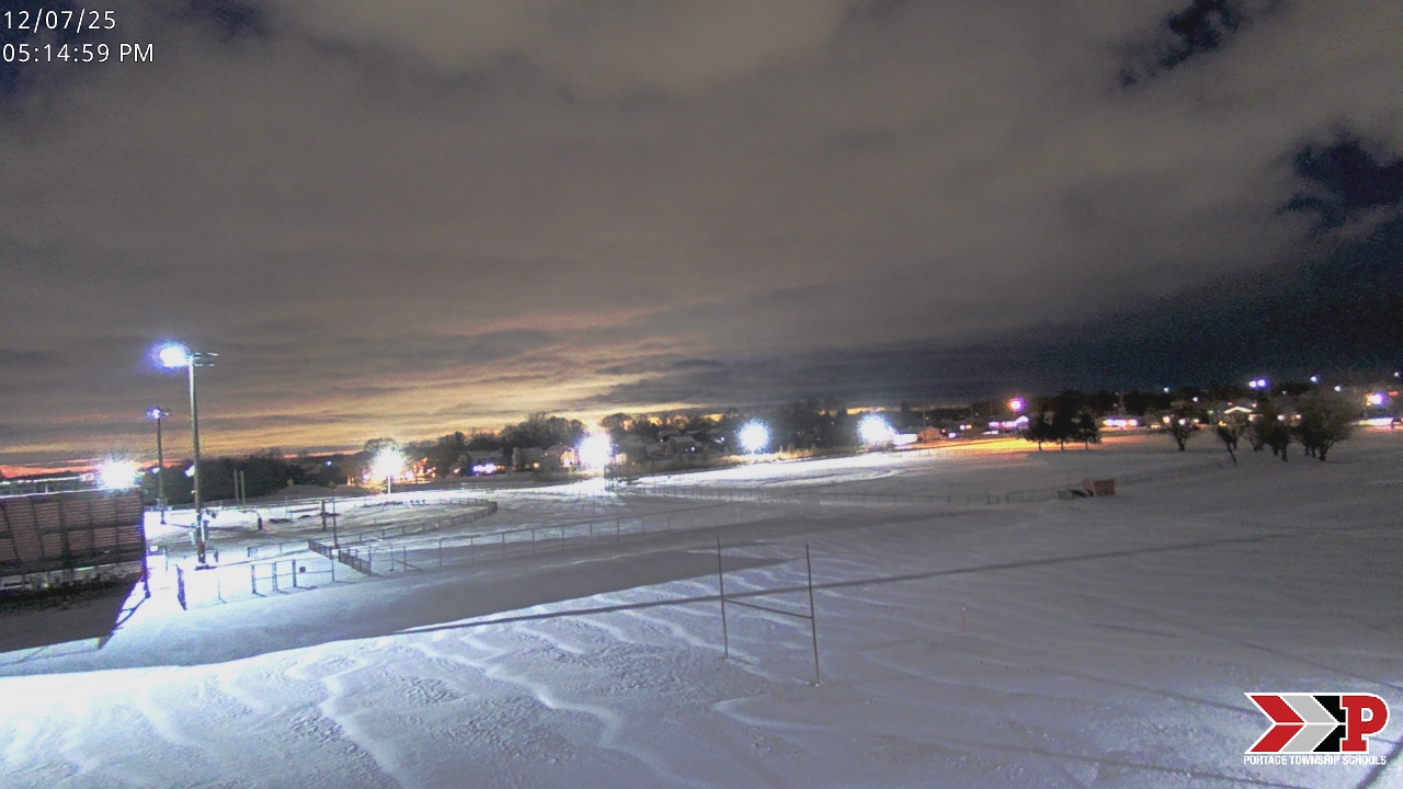 Thumbnail for current weather camera view from Portage Township Schools in Portage, Indiana