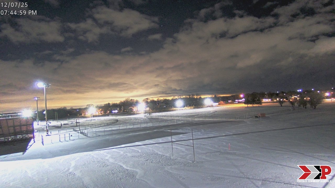 Thumbnail for current weather camera view from Portage Township Schools in Portage, Indiana