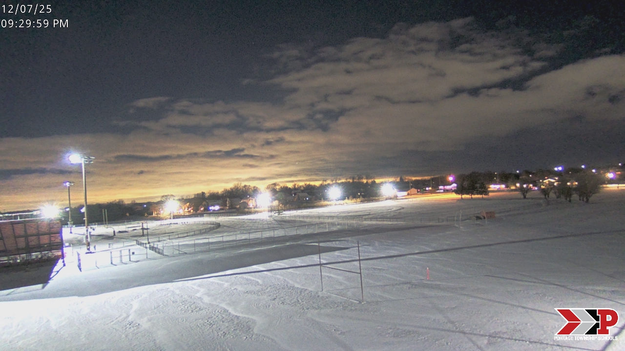 Thumbnail for current weather camera view from Portage Township Schools in Portage, Indiana