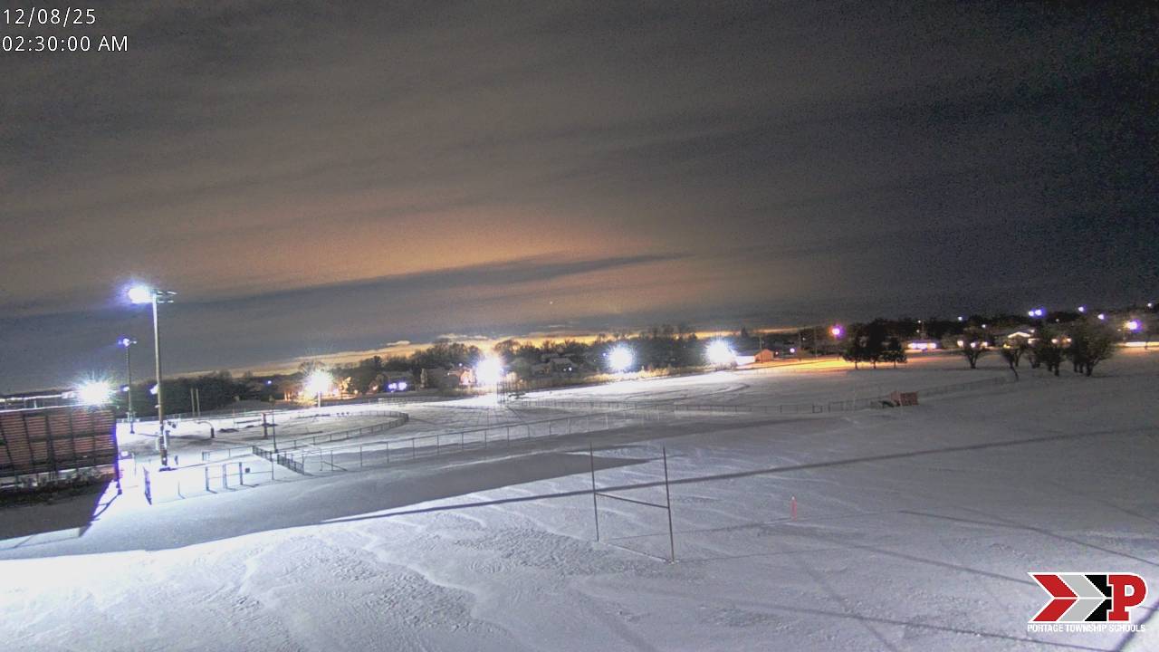 Thumbnail for current weather camera view from Portage Township Schools in Portage, Indiana