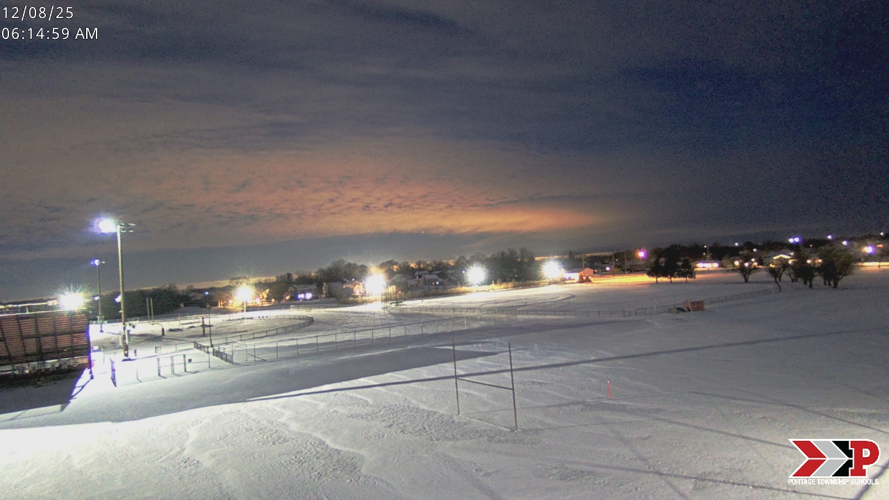 Thumbnail for current weather camera view from Portage Township Schools in Portage, Indiana