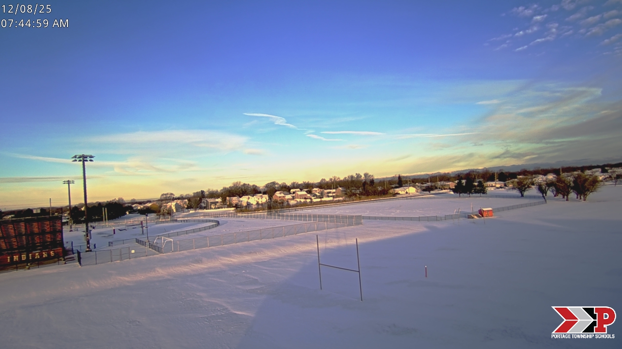 Thumbnail for current weather camera view from Portage Township Schools in Portage, Indiana
