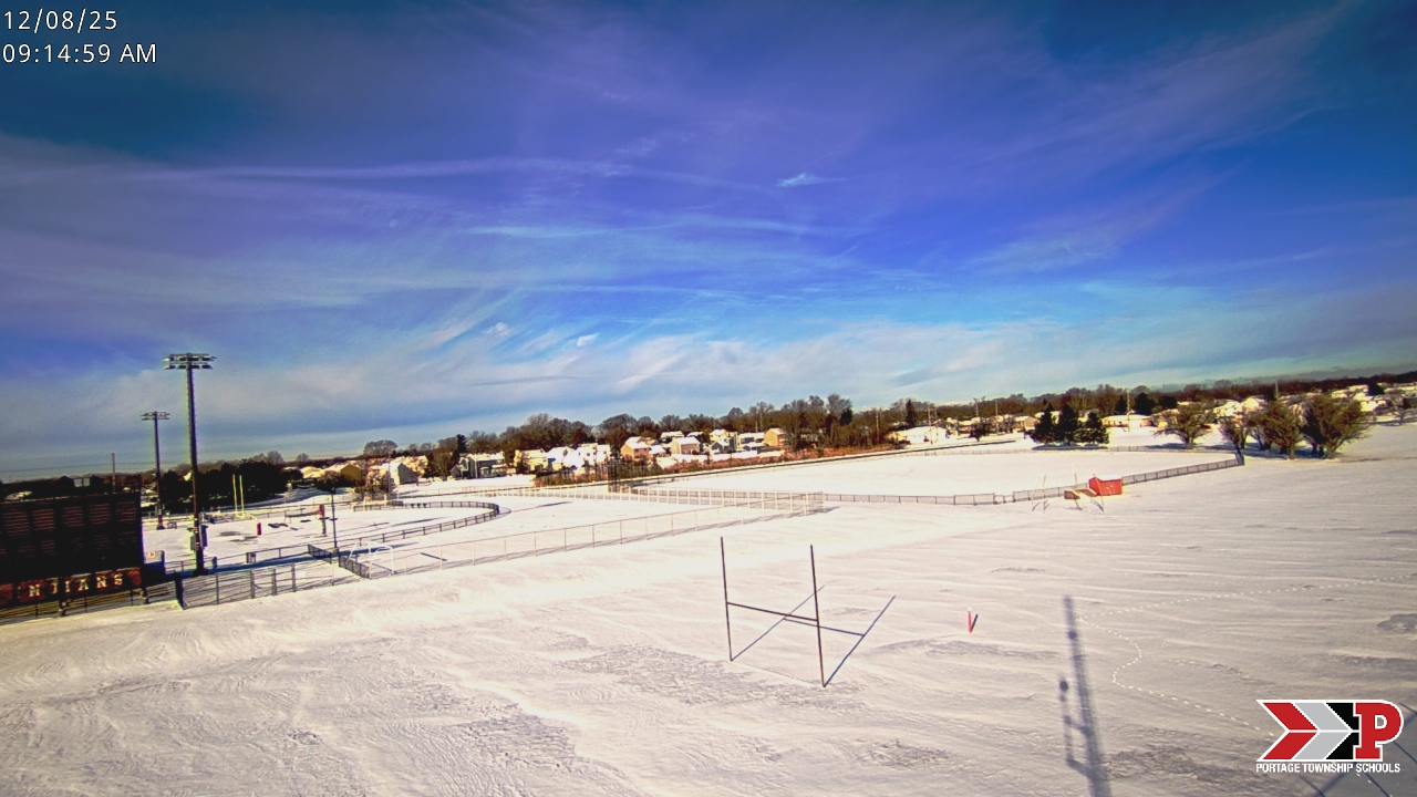 Thumbnail for current weather camera view from Portage Township Schools in Portage, Indiana