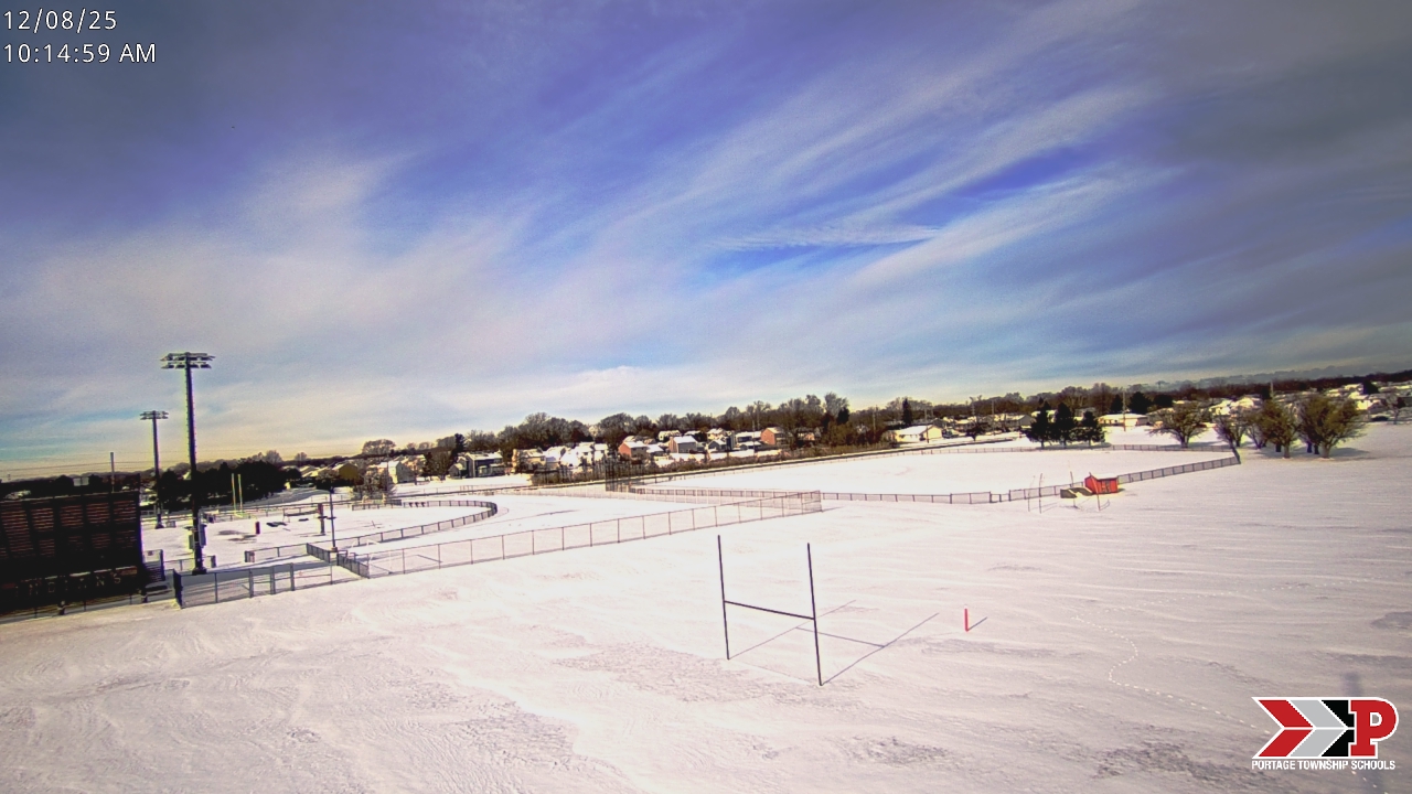 Thumbnail for current weather camera view from Portage Township Schools in Portage, Indiana