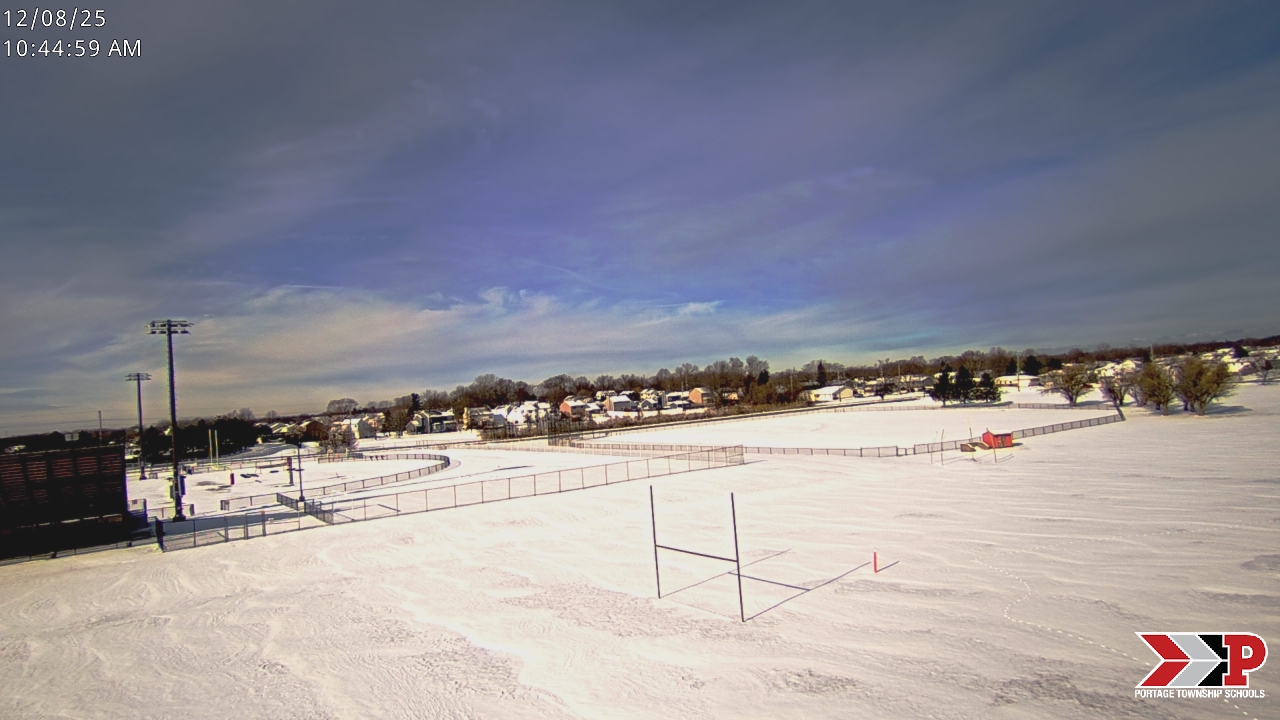 Thumbnail for current weather camera view from Portage Township Schools in Portage, Indiana