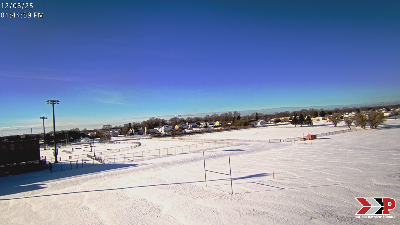 Thumbnail for current weather camera view from Portage Township Schools in Portage, Indiana