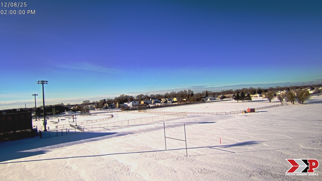 Thumbnail for current weather camera view from Portage Township Schools in Portage, Indiana