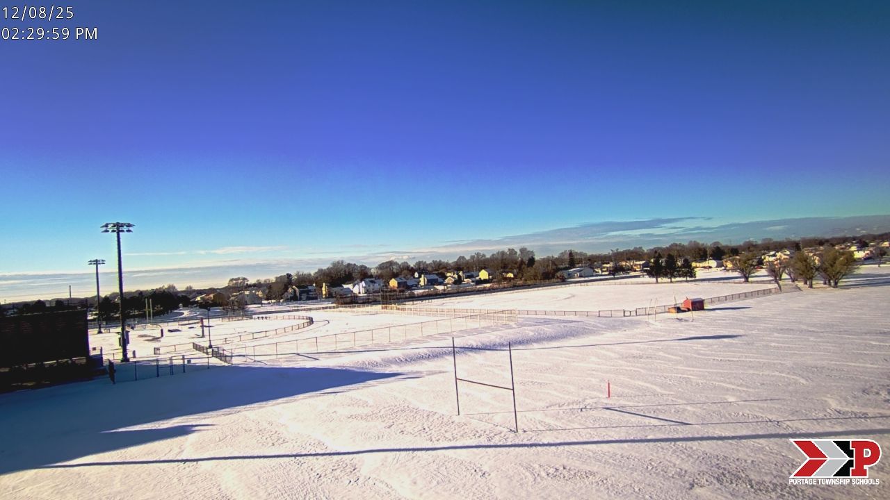 Thumbnail for current weather camera view from Portage Township Schools in Portage, Indiana