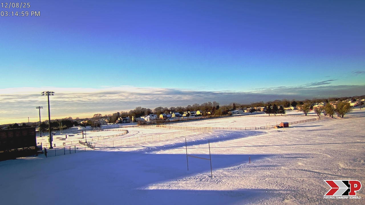 Thumbnail for current weather camera view from Portage Township Schools in Portage, Indiana