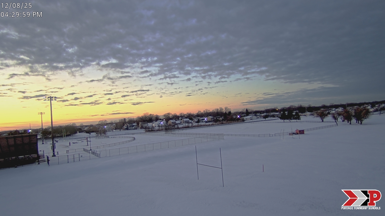 Thumbnail for current weather camera view from Portage Township Schools in Portage, Indiana