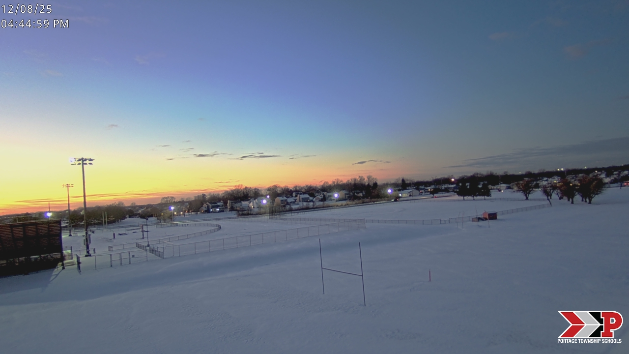 Thumbnail for current weather camera view from Portage Township Schools in Portage, Indiana