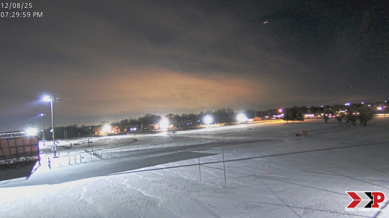 Thumbnail for current weather camera view from Portage Township Schools in Portage, Indiana
