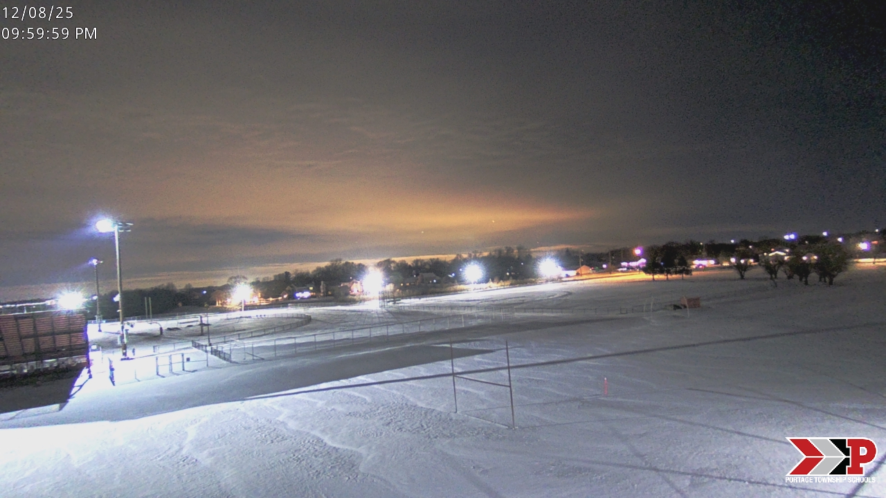 Thumbnail for current weather camera view from Portage Township Schools in Portage, Indiana