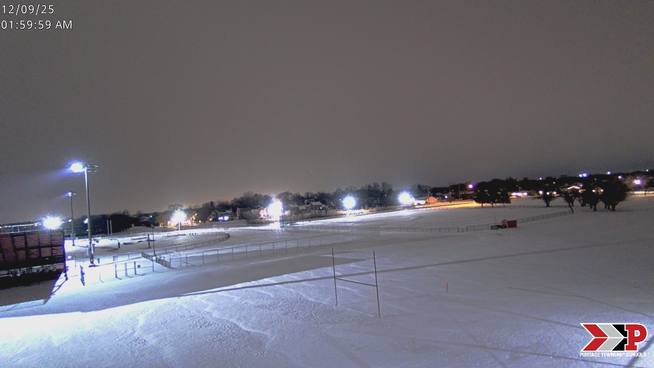 Thumbnail for current weather camera view from Portage Township Schools in Portage, Indiana