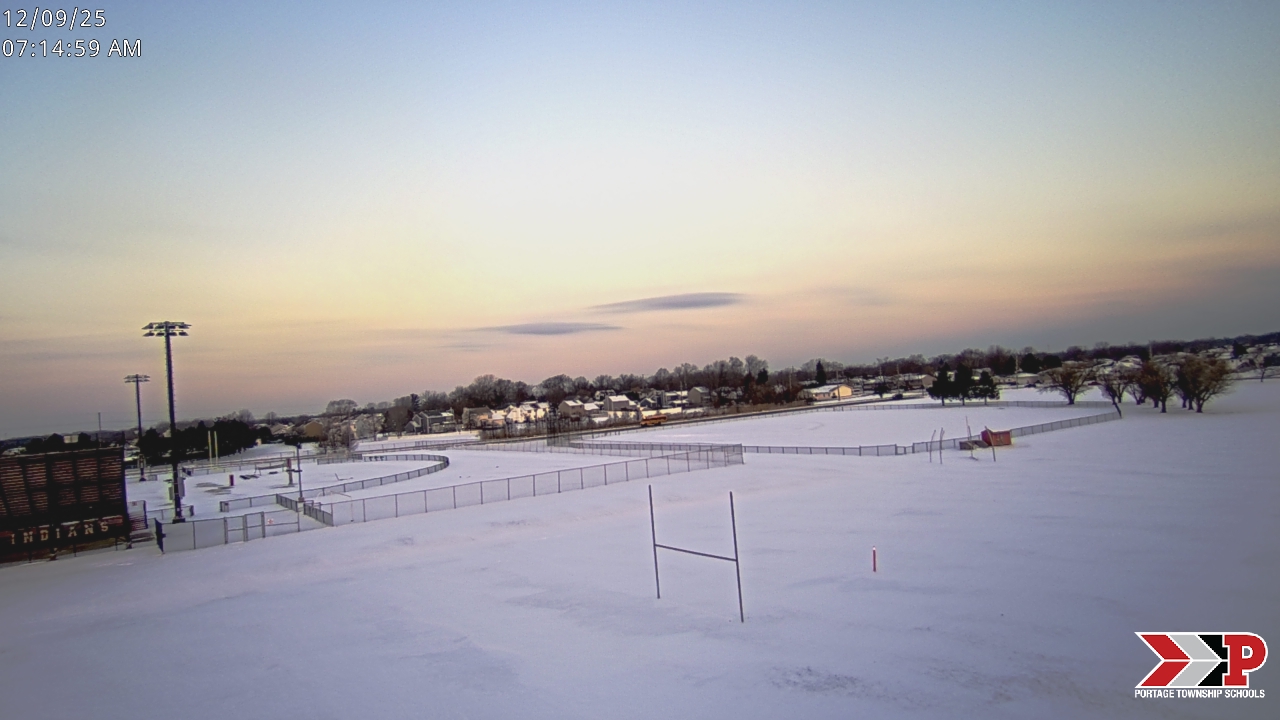 Thumbnail for current weather camera view from Portage Township Schools in Portage, Indiana