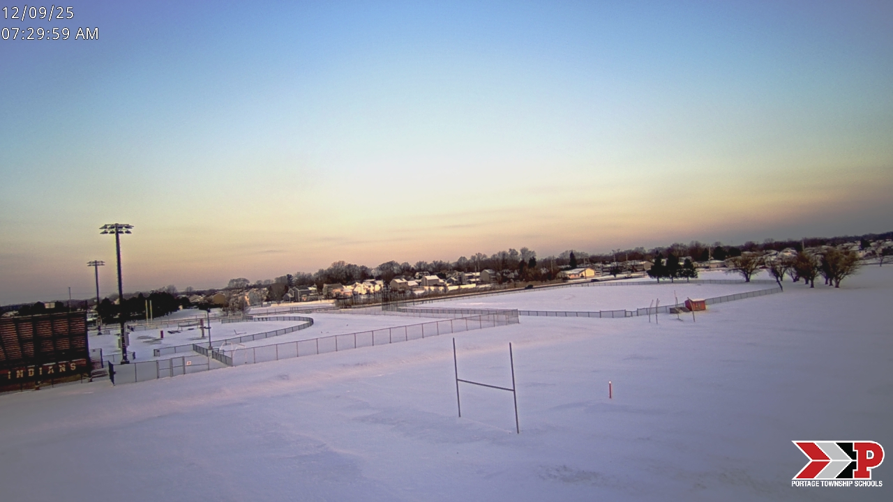 Thumbnail for current weather camera view from Portage Township Schools in Portage, Indiana