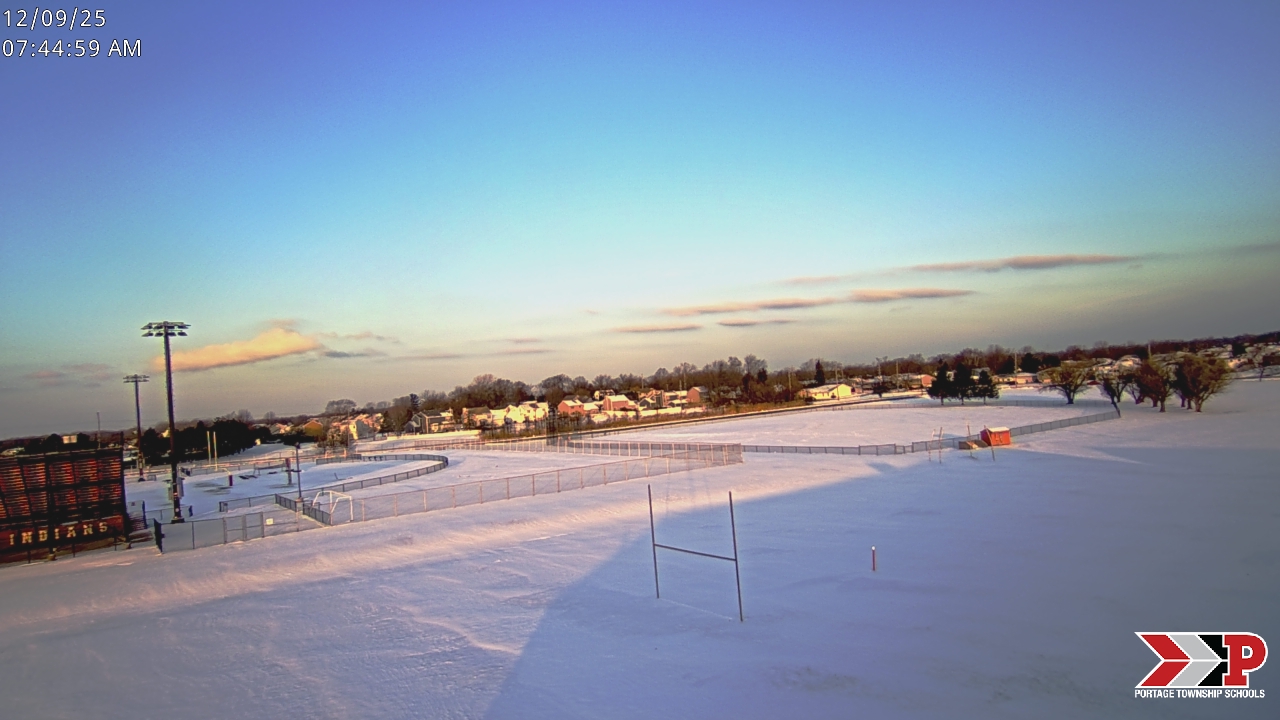 Thumbnail for current weather camera view from Portage Township Schools in Portage, Indiana