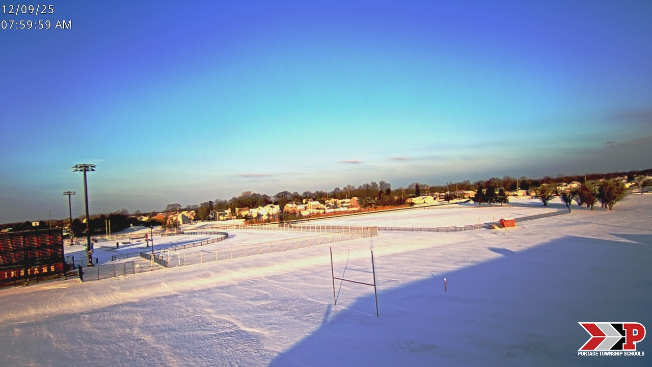 Thumbnail for current weather camera view from Portage Township Schools in Portage, Indiana