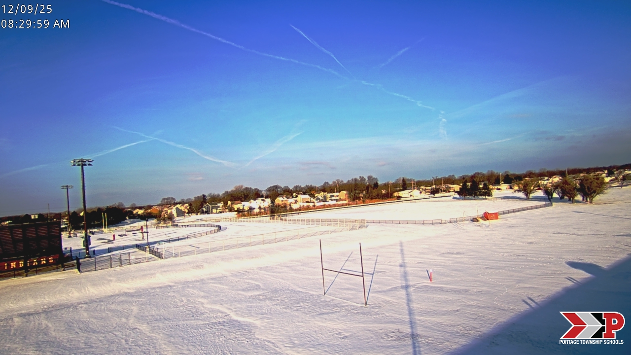 Thumbnail for current weather camera view from Portage Township Schools in Portage, Indiana