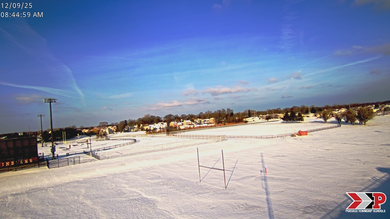 Thumbnail for current weather camera view from Portage Township Schools in Portage, Indiana