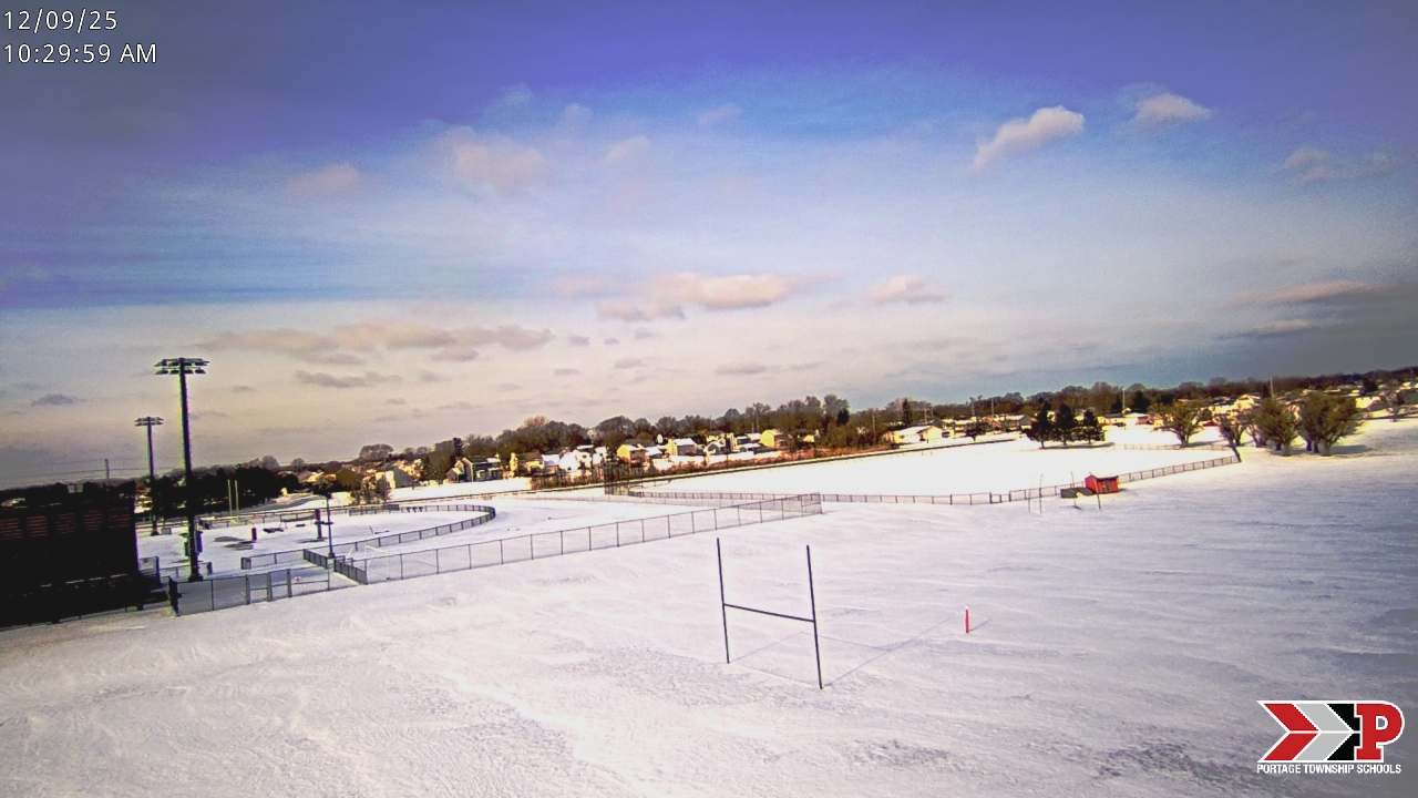 Thumbnail for current weather camera view from Portage Township Schools in Portage, Indiana