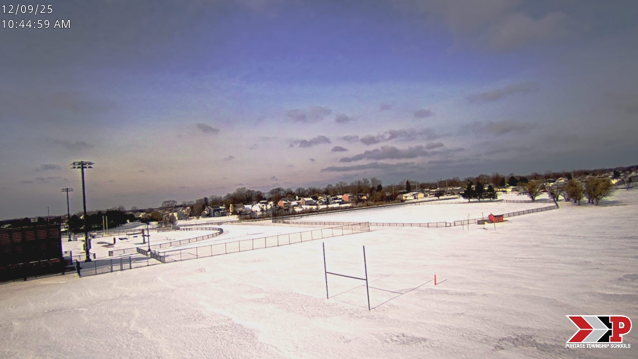 Thumbnail for current weather camera view from Portage Township Schools in Portage, Indiana