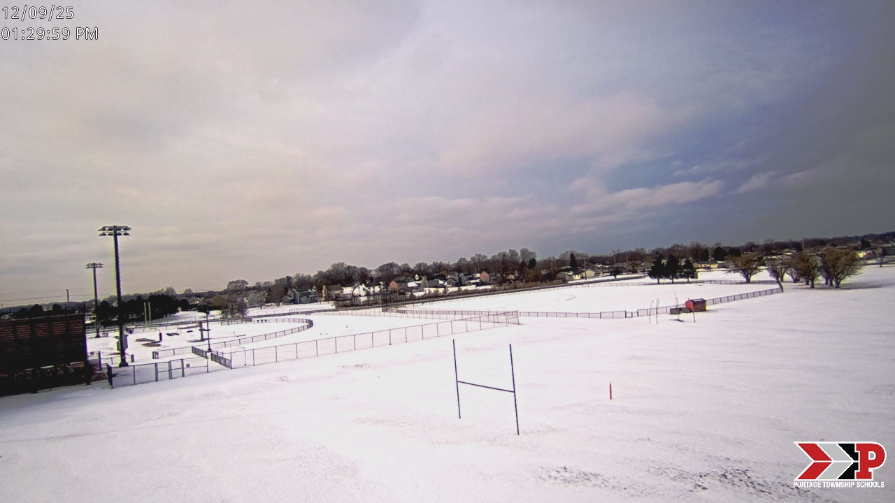 Thumbnail for current weather camera view from Portage Township Schools in Portage, Indiana