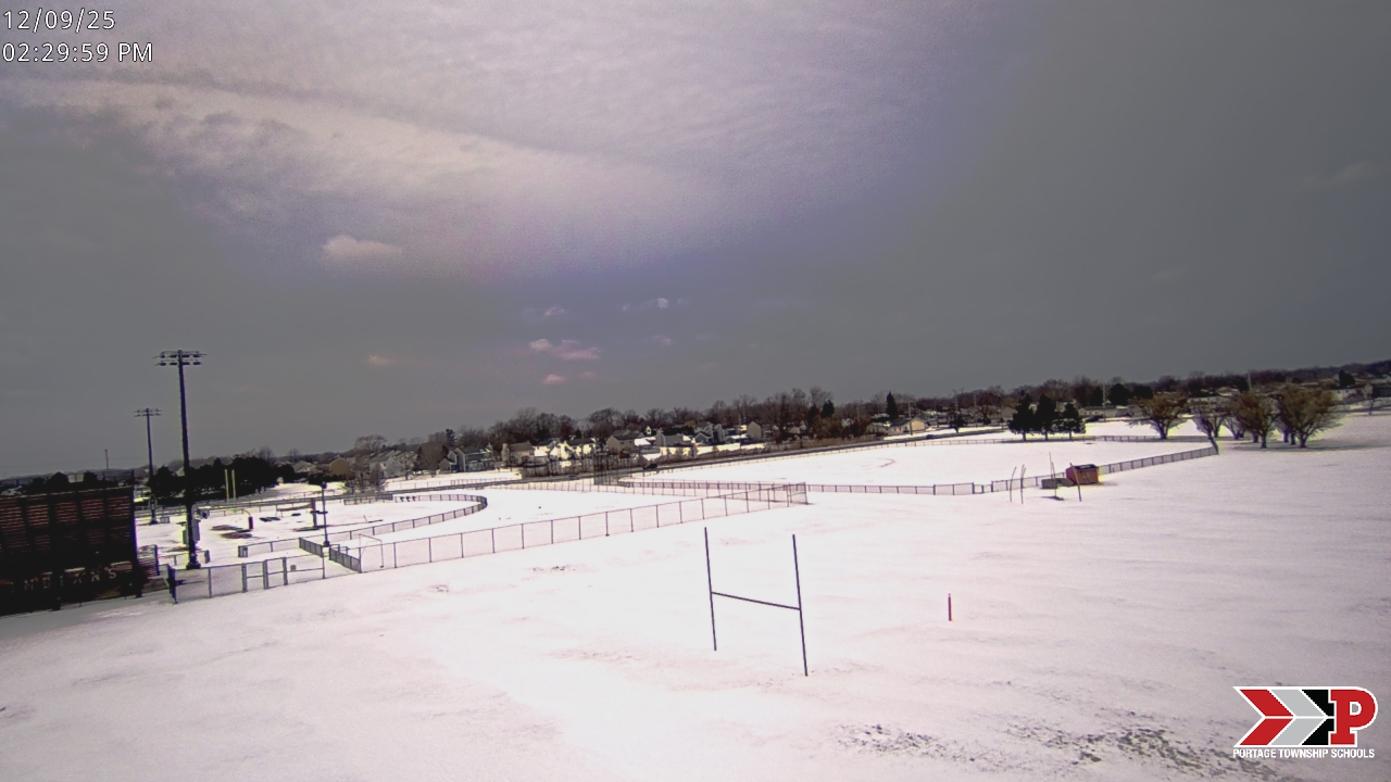 Thumbnail for current weather camera view from Portage Township Schools in Portage, Indiana