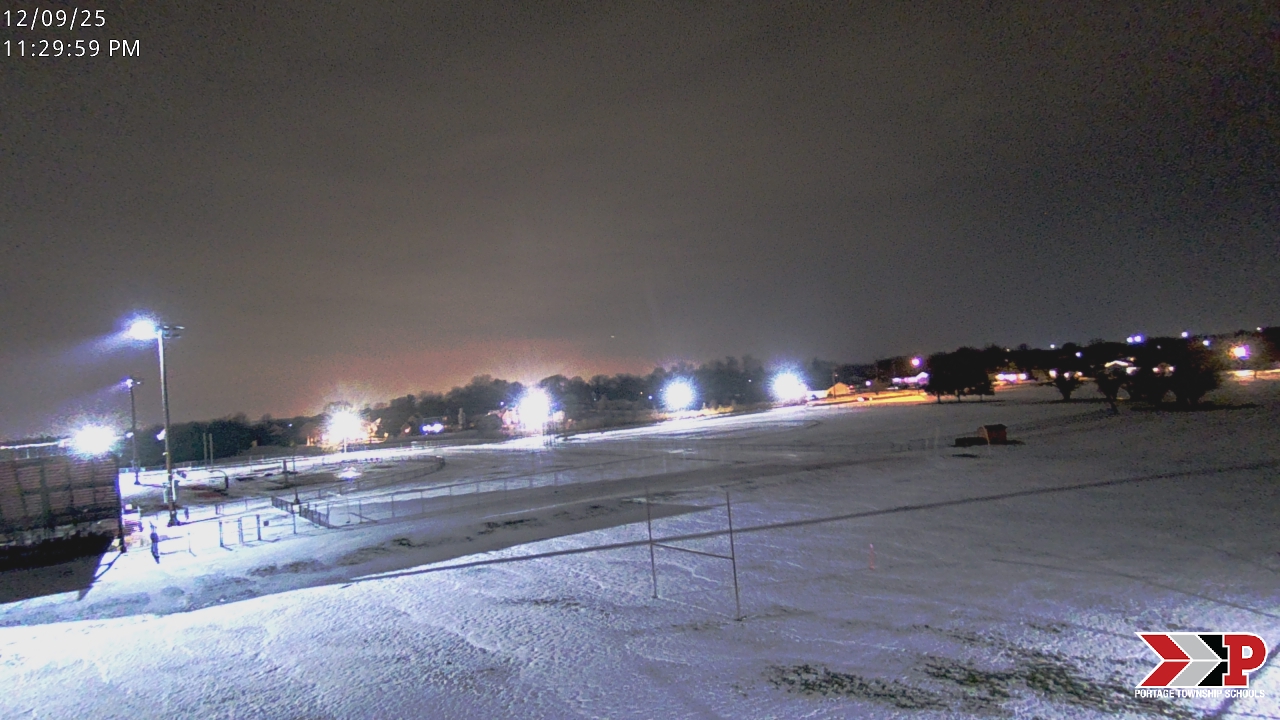 Thumbnail for current weather camera view from Portage Township Schools in Portage, Indiana