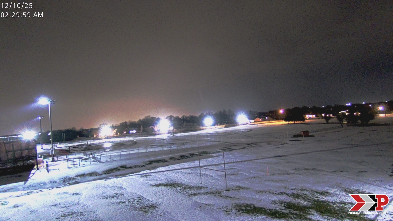 Thumbnail for current weather camera view from Portage Township Schools in Portage, Indiana
