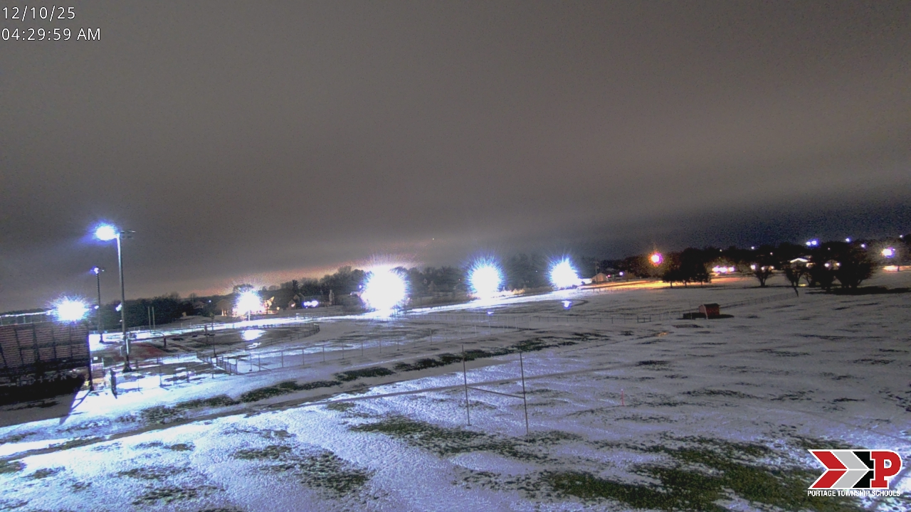 Thumbnail for current weather camera view from Portage Township Schools in Portage, Indiana