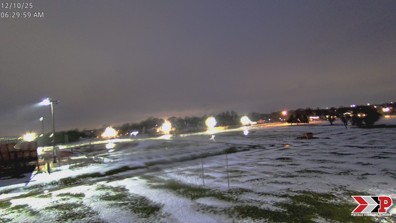 Thumbnail for current weather camera view from Portage Township Schools in Portage, Indiana