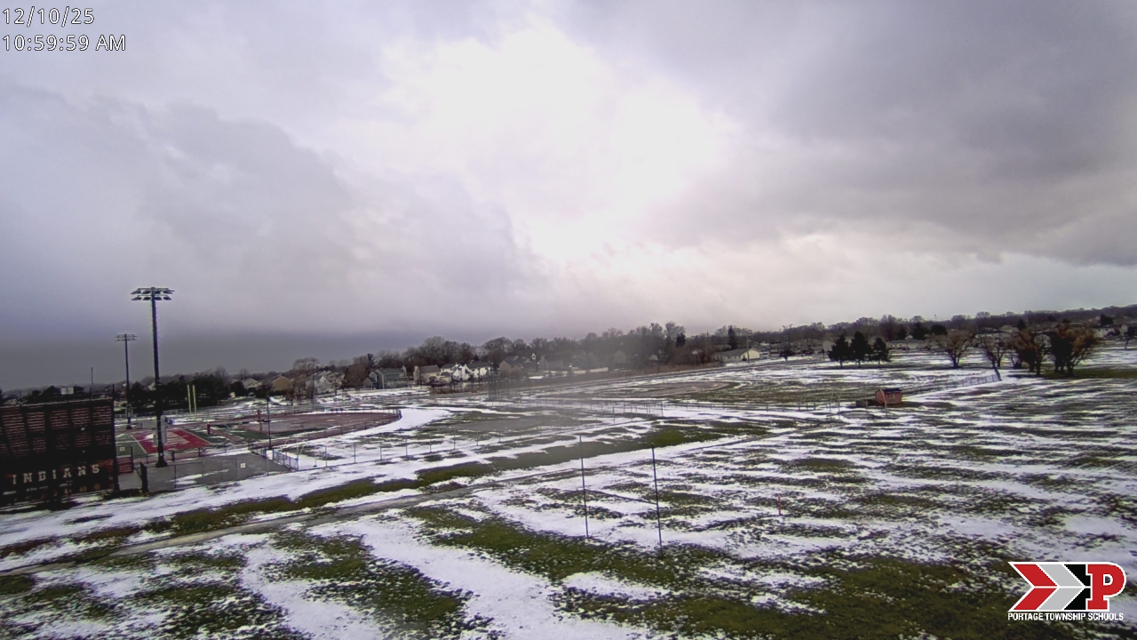 Thumbnail for current weather camera view from Portage Township Schools in Portage, Indiana