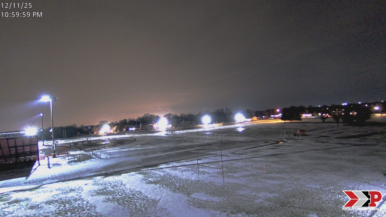 Thumbnail for current weather camera view from Portage Township Schools in Portage, Indiana