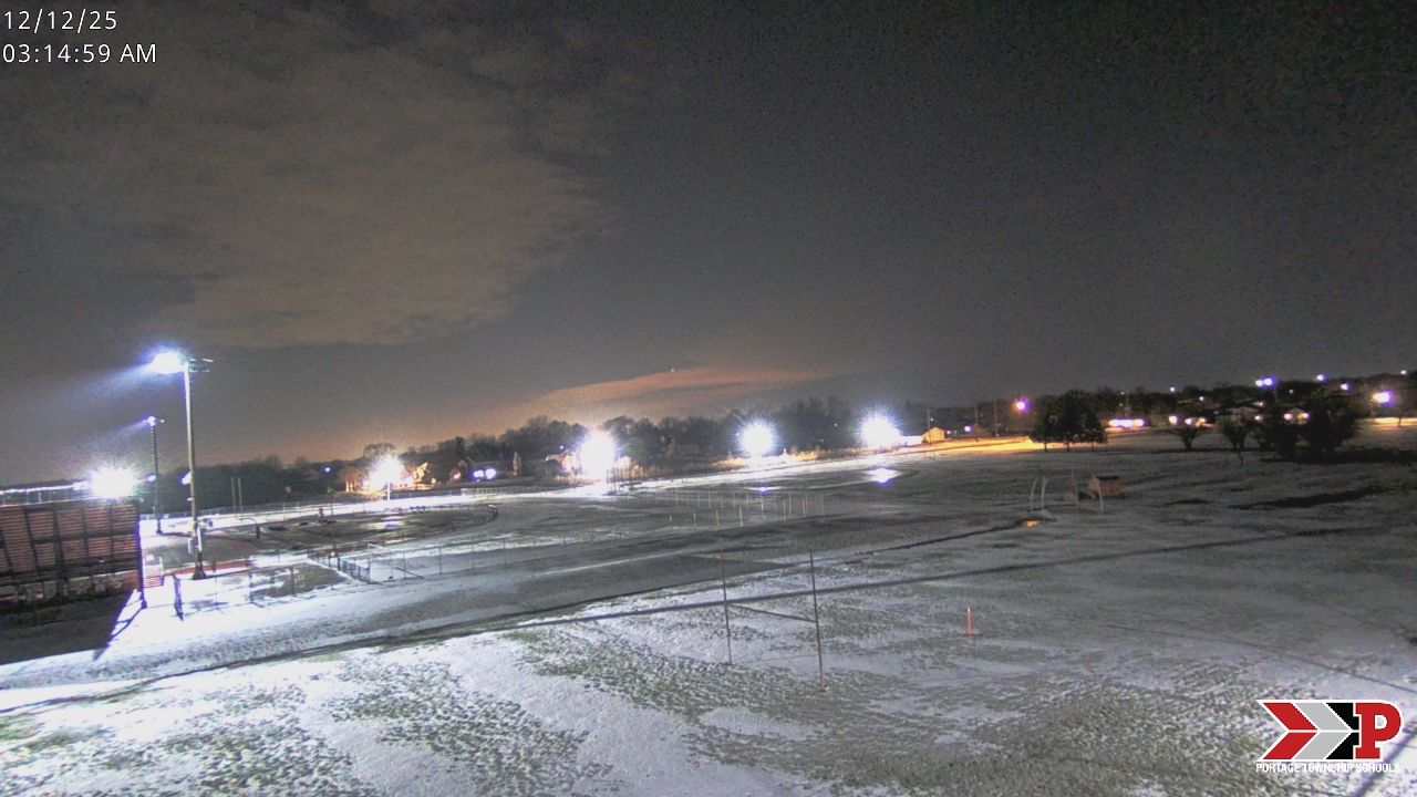 Thumbnail for current weather camera view from Portage Township Schools in Portage, Indiana
