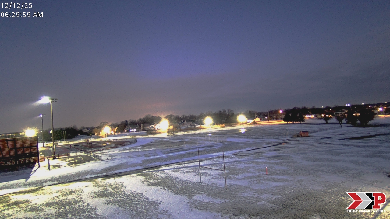 Thumbnail for current weather camera view from Portage Township Schools in Portage, Indiana