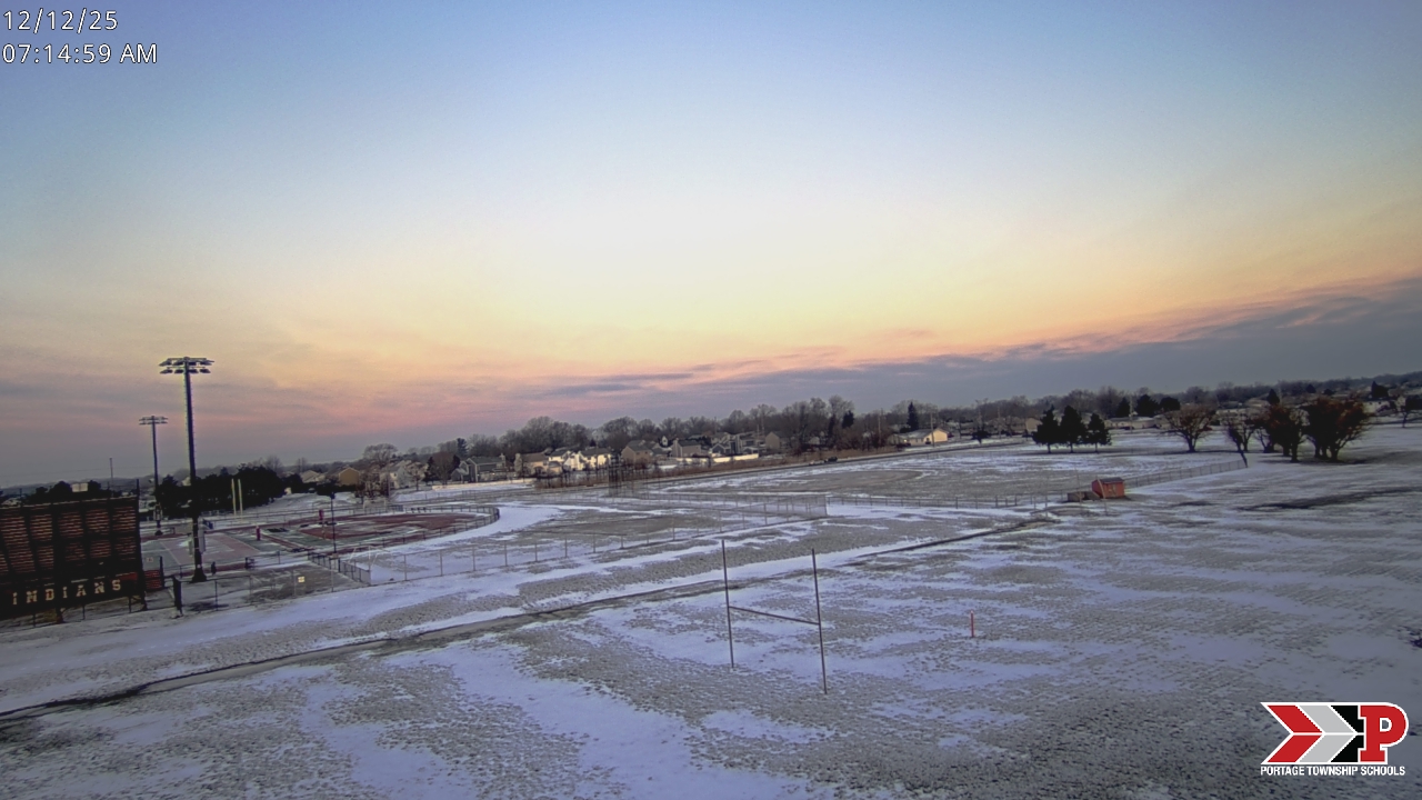Thumbnail for current weather camera view from Portage Township Schools in Portage, Indiana
