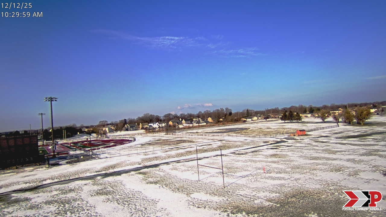 Thumbnail for current weather camera view from Portage Township Schools in Portage, Indiana