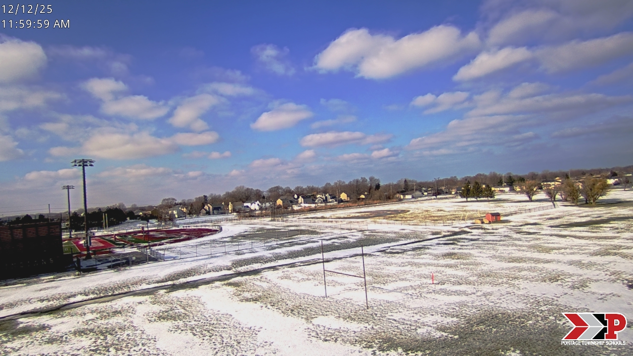 Thumbnail for current weather camera view from Portage Township Schools in Portage, Indiana