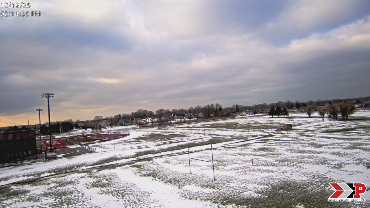 Thumbnail for current weather camera view from Portage Township Schools in Portage, Indiana