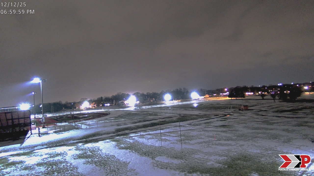 Thumbnail for current weather camera view from Portage Township Schools in Portage, Indiana