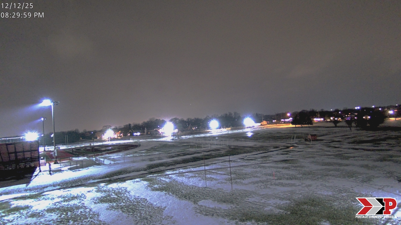 Thumbnail for current weather camera view from Portage Township Schools in Portage, Indiana