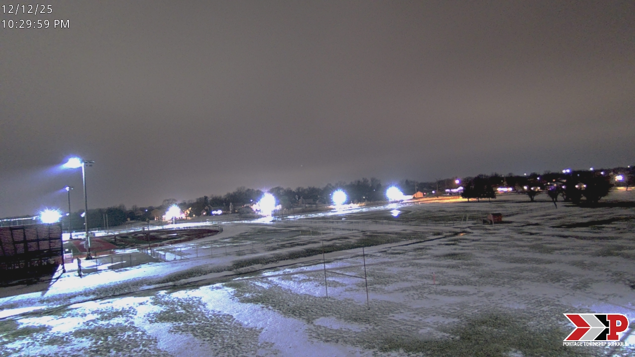 Thumbnail for current weather camera view from Portage Township Schools in Portage, Indiana